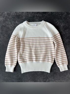 Jamie Kay Girls Striped Knit Sweater Size 5